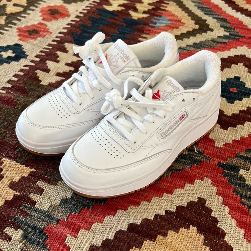Reebok Double C Low Top Sneaker NWOB size 6